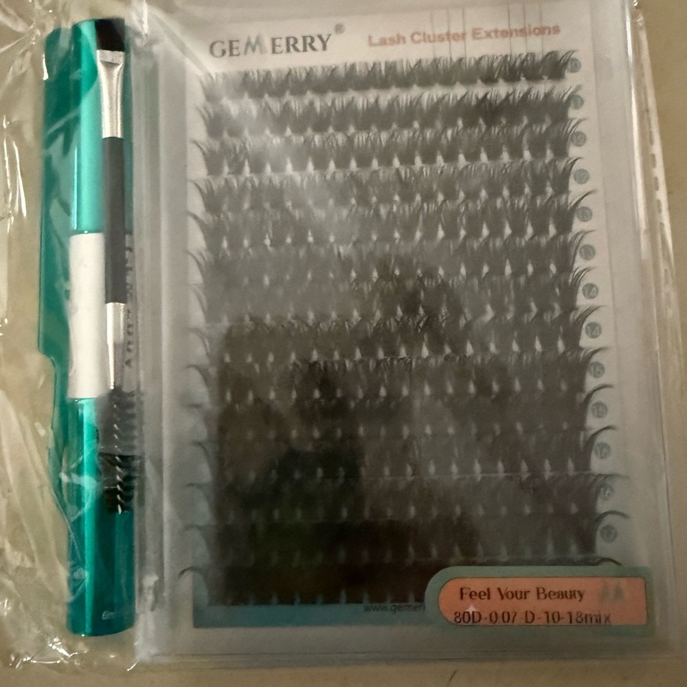4 - Gemerry Lash Cluster Extensions with Applicator